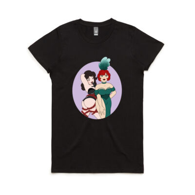 Ana and Emmeline Front Print Women's Tee Thumbnail